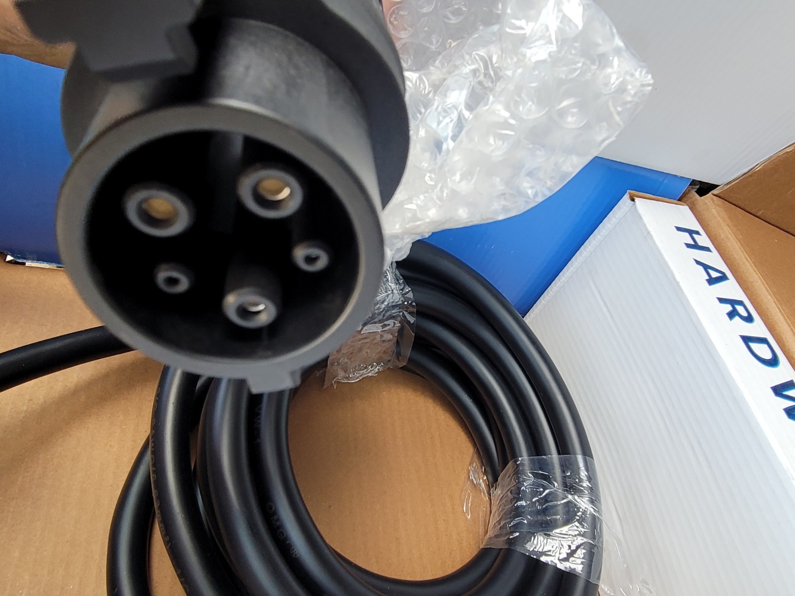 Level 2 EV Charger 12kw 50A 25ft J1772 14-50P/Hardwire WiFi SemaConnect By Blink