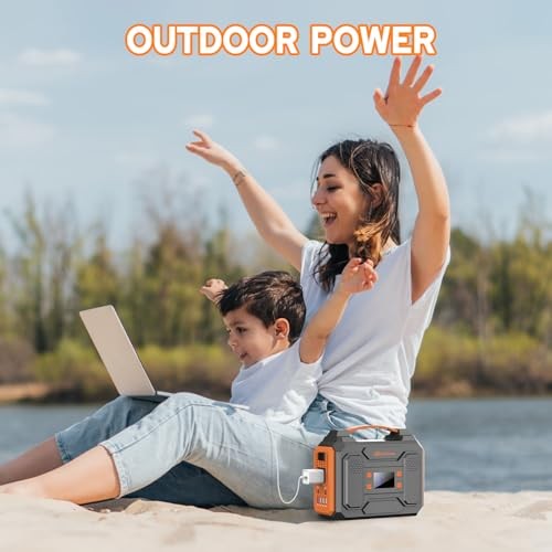Power Station 300W Solar 60W Panel USB C Fast