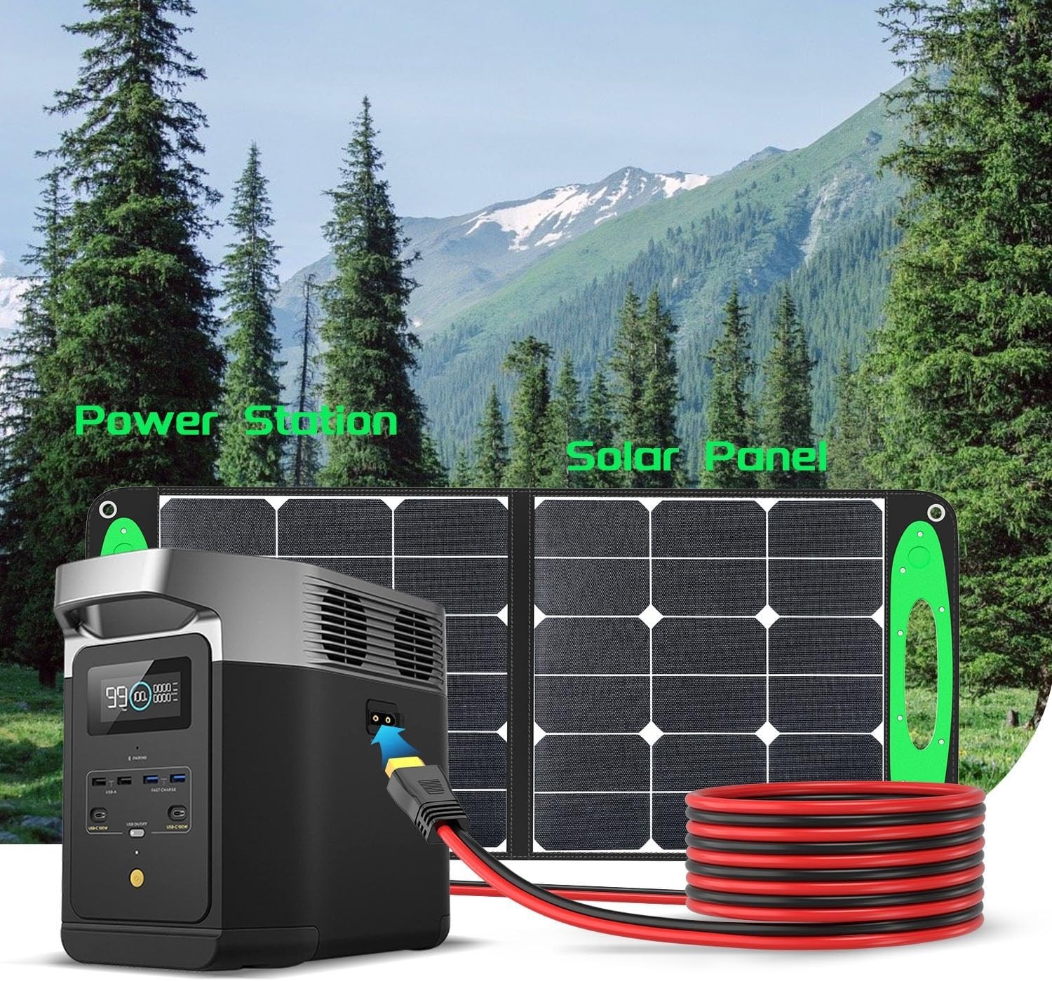 Dynamic 12AWG Solar Connector to XT60 Cable for Efficient Power Connection