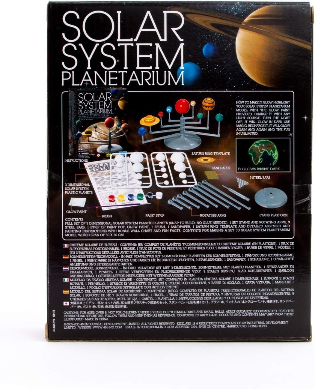 DIY Glow-In-The-Dark Solar System Planetarium Set for Kids – STEM Learning Fun