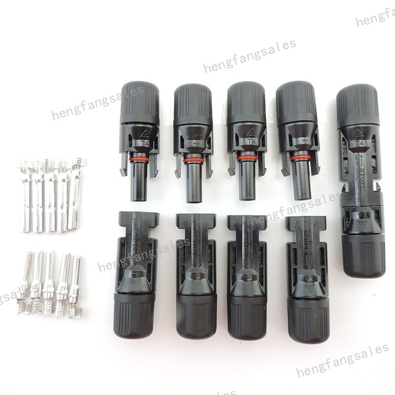 1000V 20A-30A Solar Panels Power Connector Plug Cable Male Female Connectors