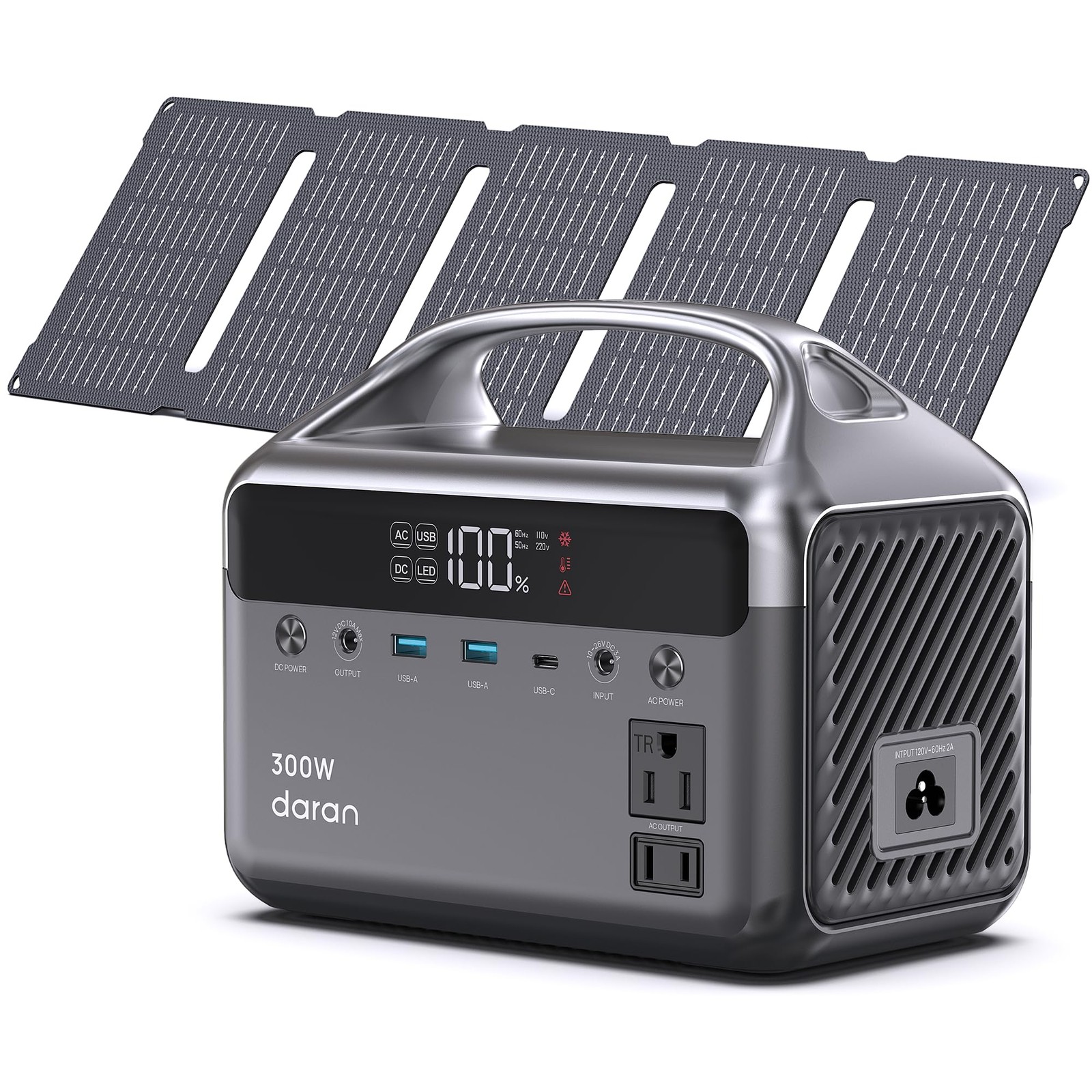 DARAN 192Wh Solar Generator with Solar Panel Included Portable Power Station …