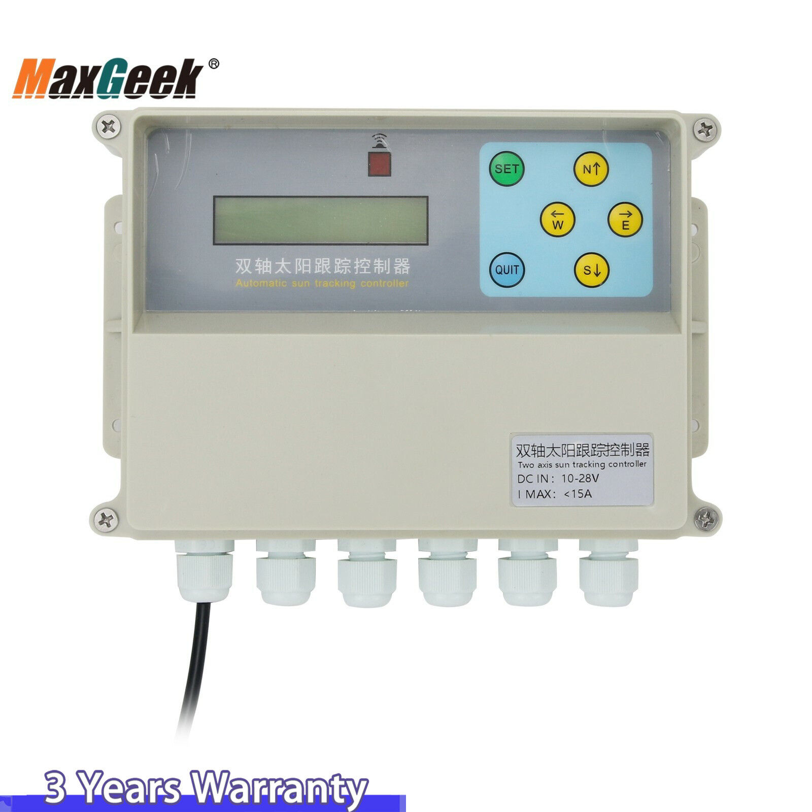 Dual Axis Solar Tracker Controller Automatic System DIY With Remote Control
