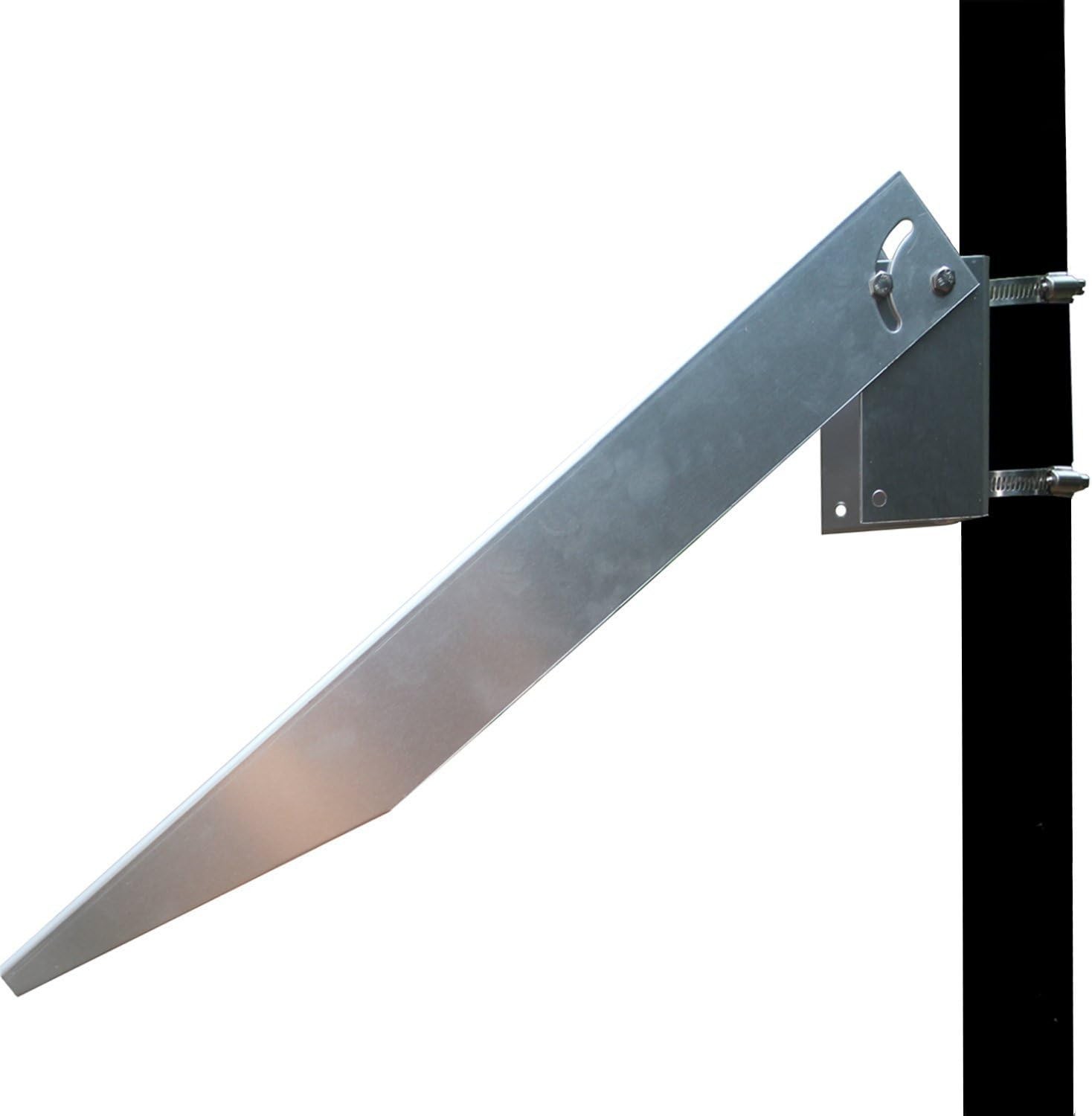 Secure Solar Panel Bracket Set – Stainless Steel Hardware, Wall/Pole Mount