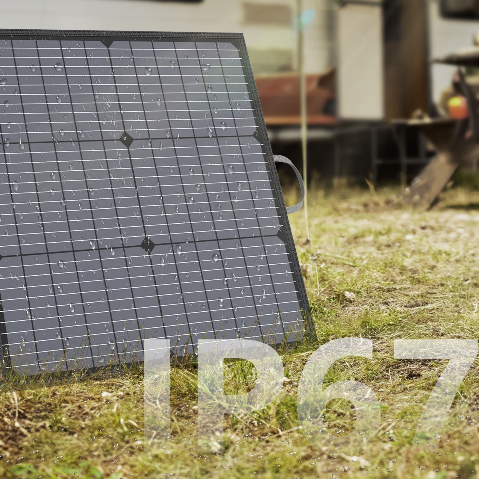 POWATTA 110W Solar panel IP67 Waterproof Portable Foldable for Outdoor Camping