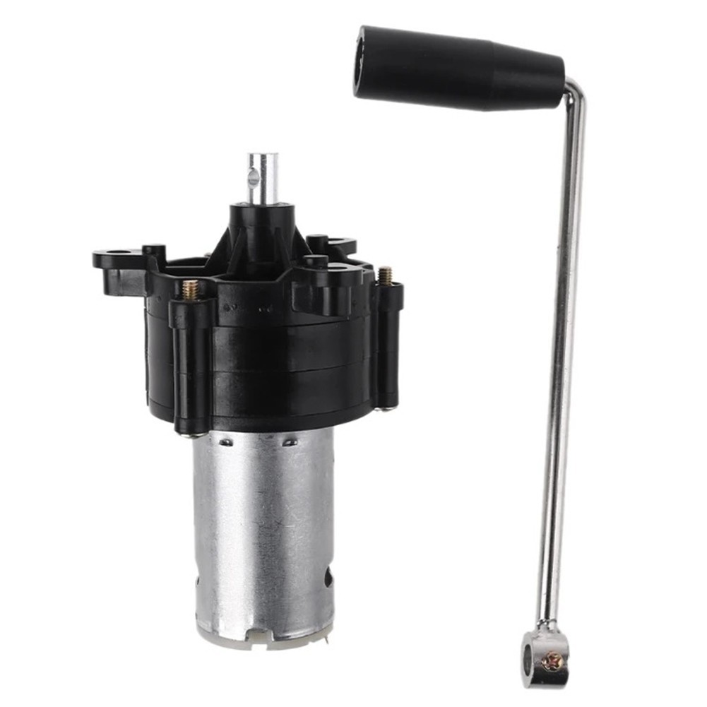 Efficient 6V 24V Wind Generator with Hand Crank for Various Applications