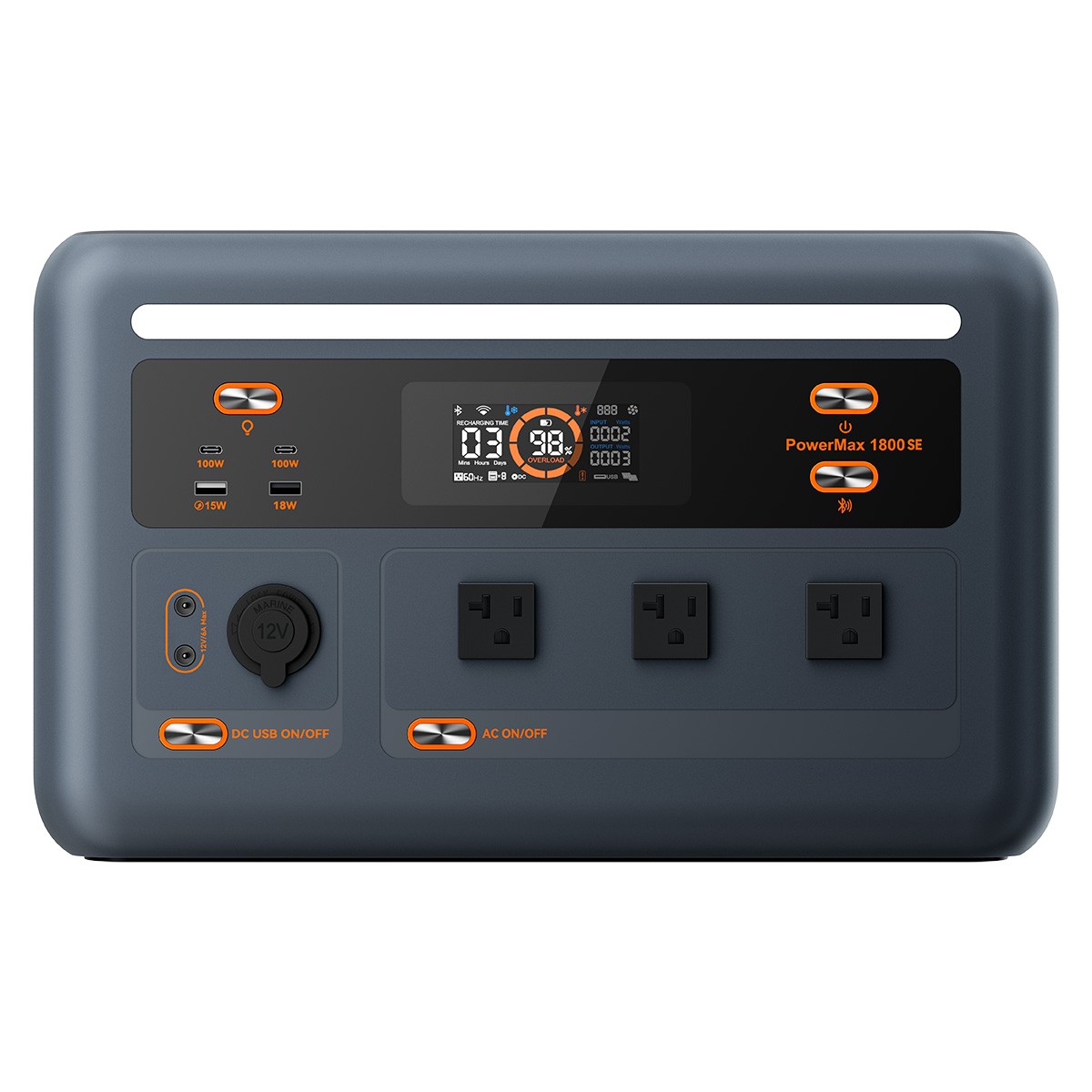Blackview OSCAL PowerMax 1800W Portable Power Station 1024Wh 2x 200W Solar Panel