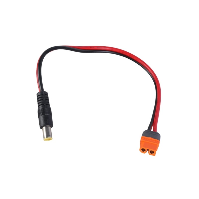 DC7909 (DC8mm) Male Adapter Cable Compatible for XT60-IF Plugs Input 10A Current