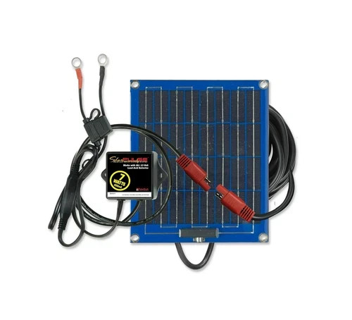 PulseTech SolarPulse SP-7 Solar Battery Charger Maintainer, Blue, 7 Watt