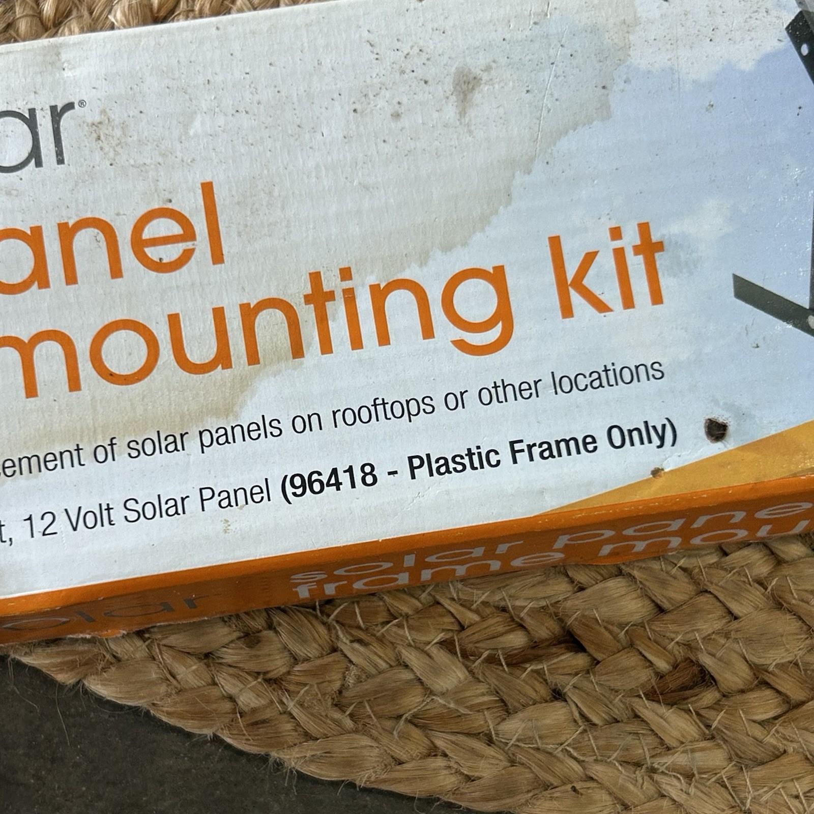 New Thunderbolt Magnum Solar Panel Frame Mounting Kit 68698