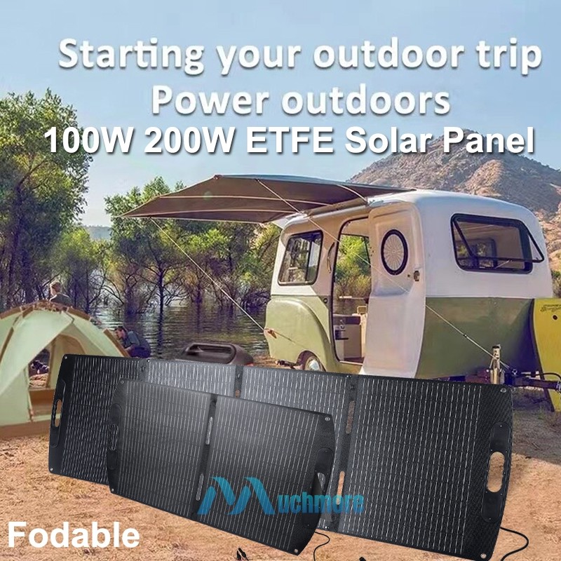 400W Solar Panel 23.5% High Efficiency Foldable IP68 Waterproof Idea Home Power