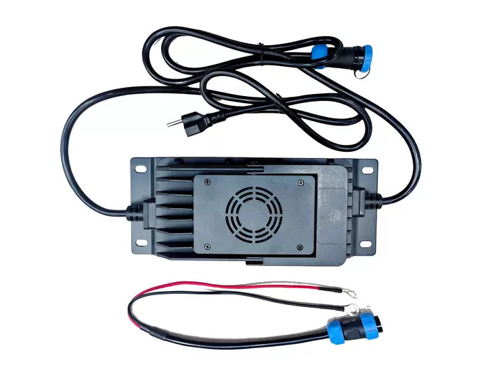 CHICNOD 48V100Ah LiFePO4 Bluetooth Battery w/ 58.4V 20A Charger for Golf Cart RV