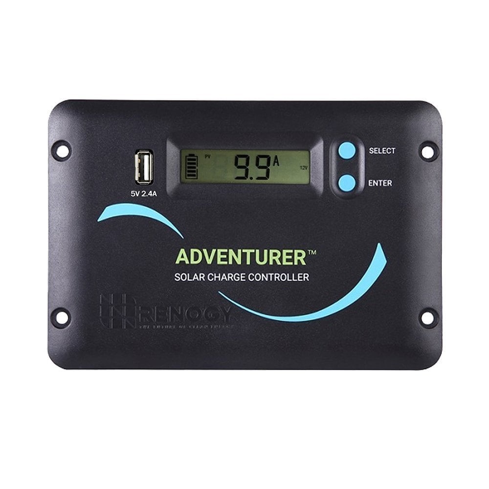 200 Watts 12 Volts Monocrystalline Solar RV Off-Grid Kit 30A PWM LCD Controller