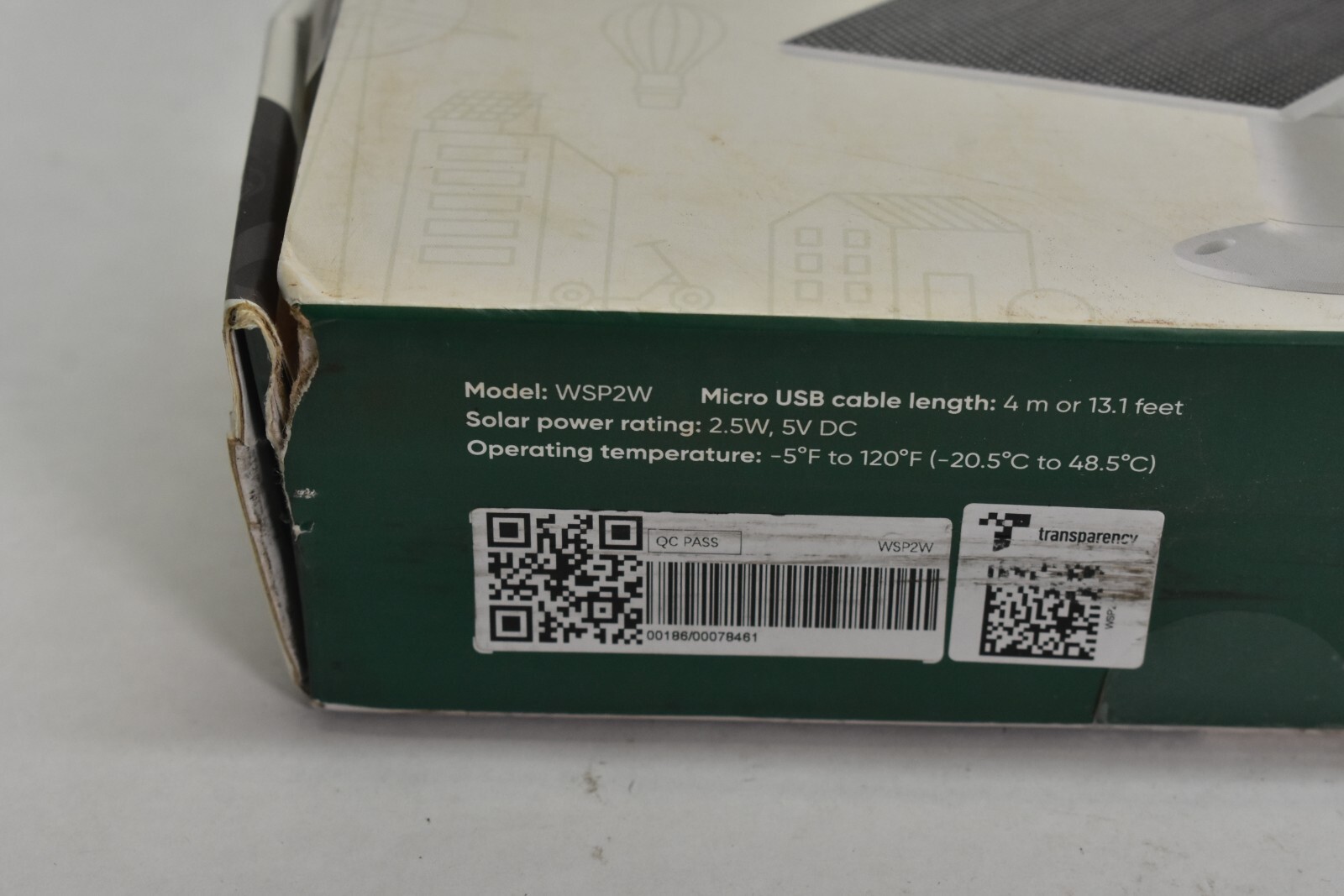 Wyze Solar Panel Continuous Power 2.5W 5V Compatible With Wyze Cam Outdoor