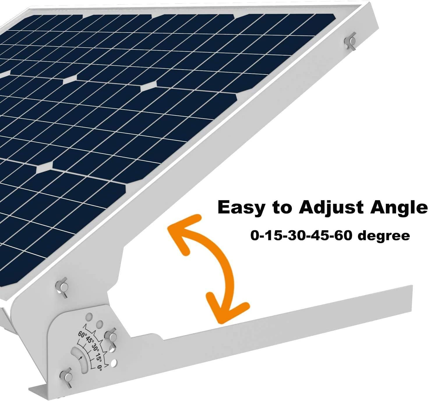 SUNER POWER 12V 50W Solar Battery Charger Maintainer, Built-In Ultrasmart MPPT C
