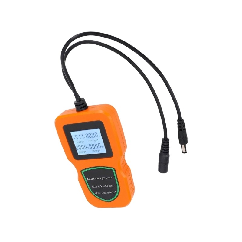 Solar Power Meter 100W to 500W Capacity Voltages Current Measurement Tool