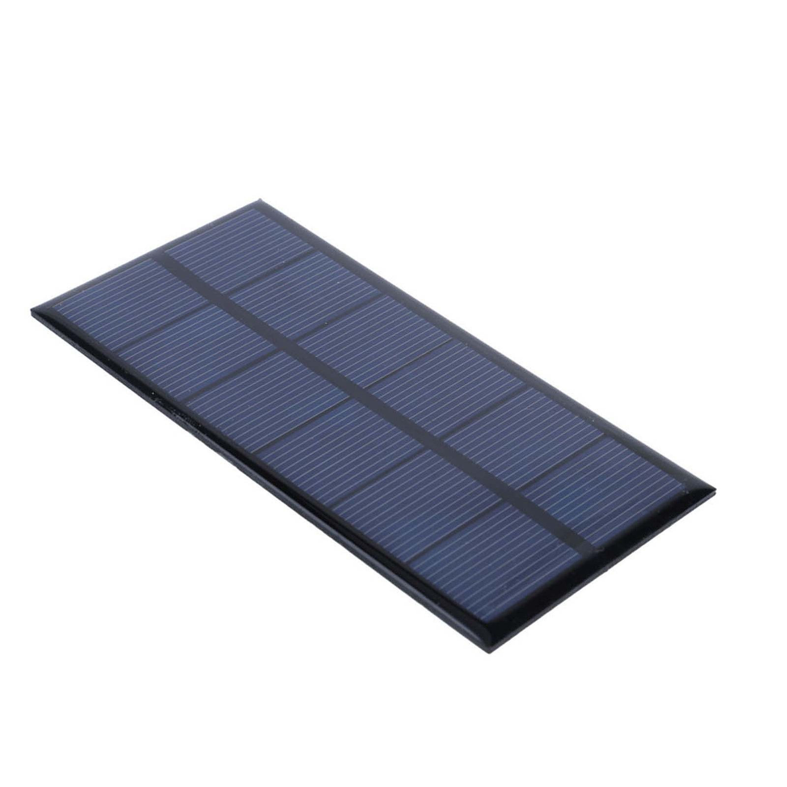 1W 3V Crystalline Silicon Solar Cell Panel Outdoor For DIY Power Charger Supply❀