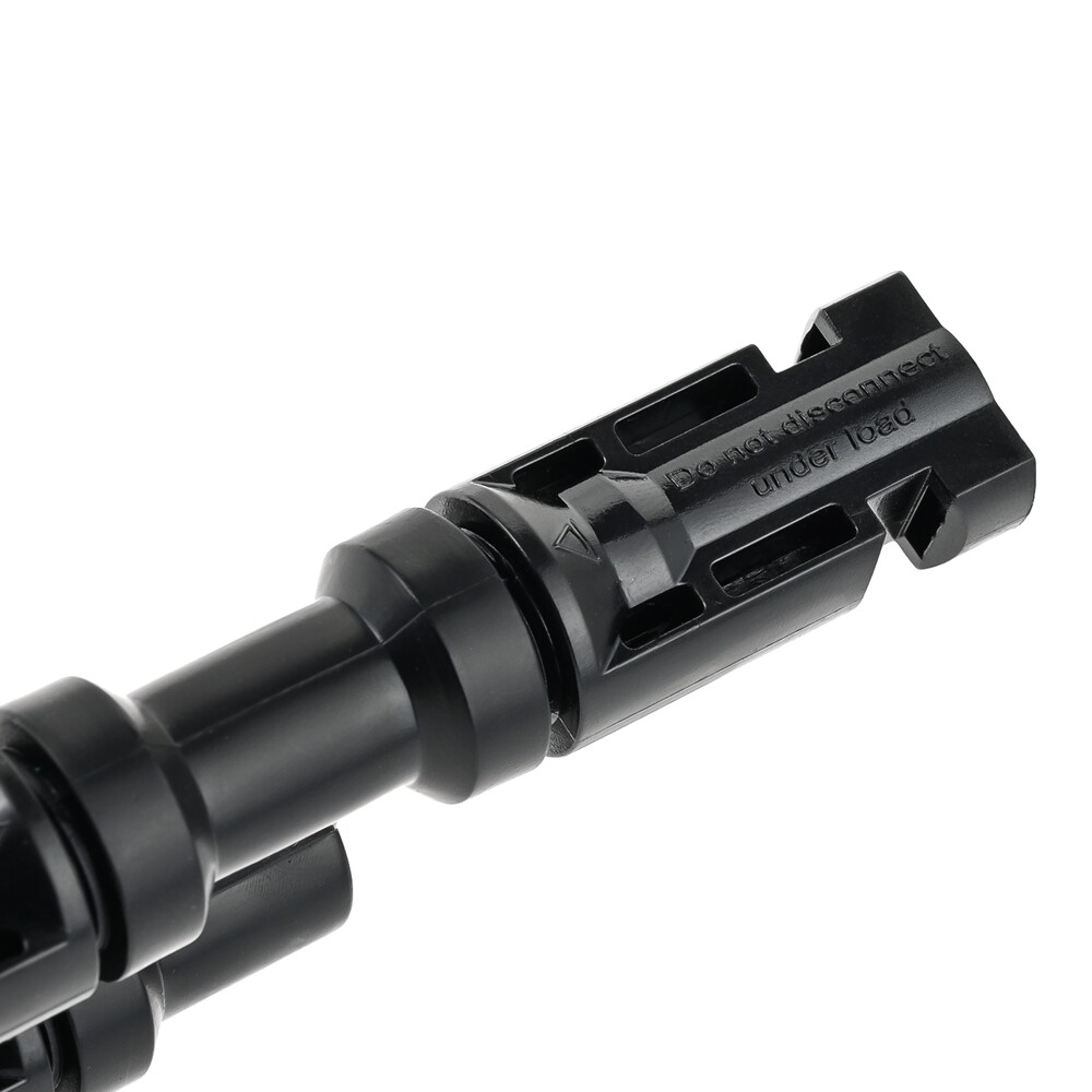 T Branch Solar Panel Connectors Solar Waterproof Adapter Cable 2 to 1 MMF+FFM