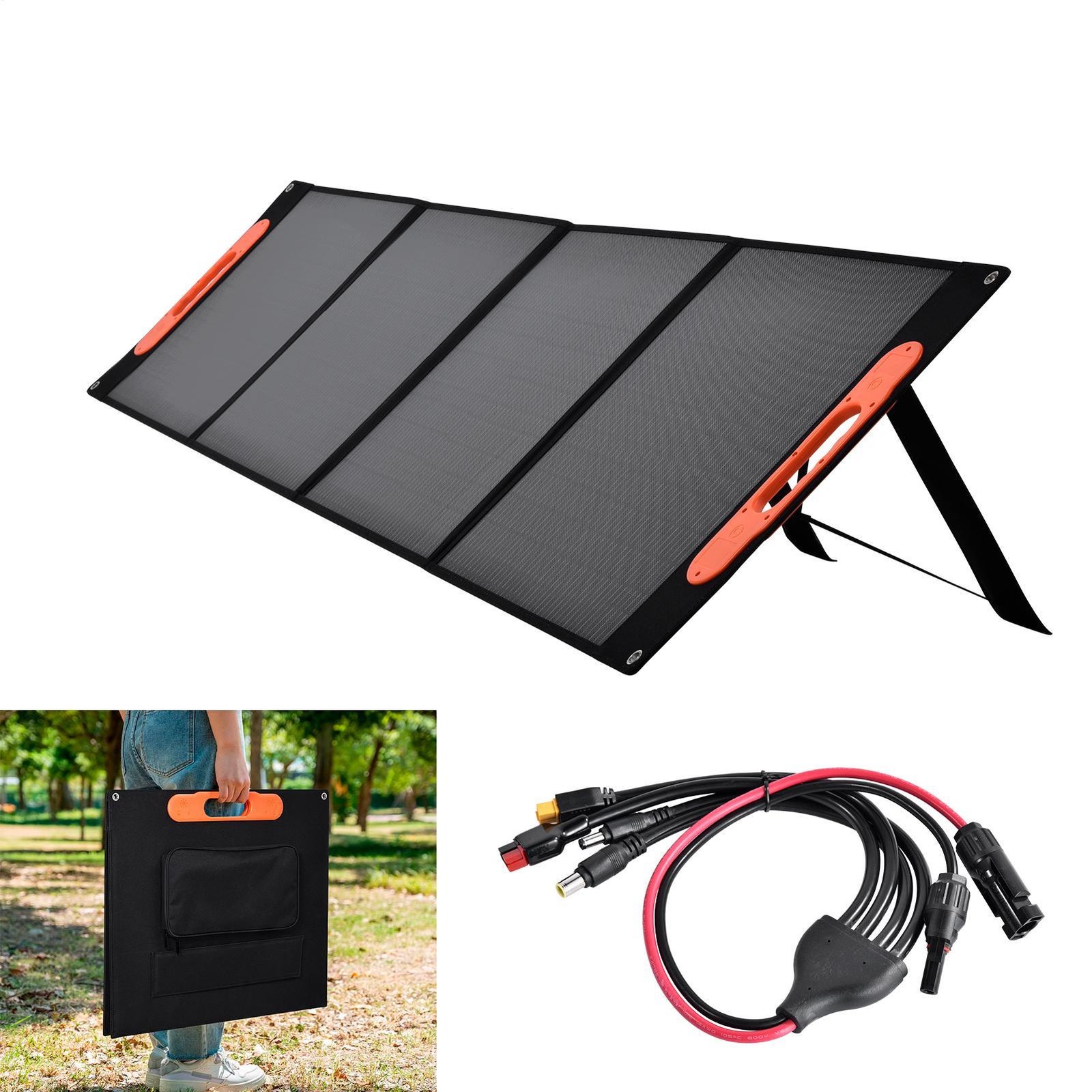 Solar Panel Kit 200W Portable Folding For Power Station