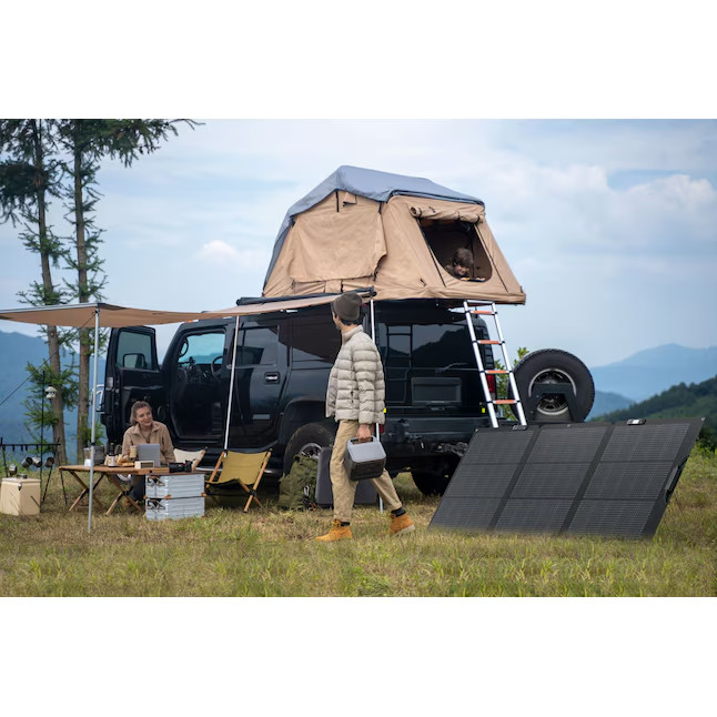 EcoFlow 2PCS NextGen 160W Portable Solar Panel 63.4-in x 23.6-in x 1-in 160-Watt