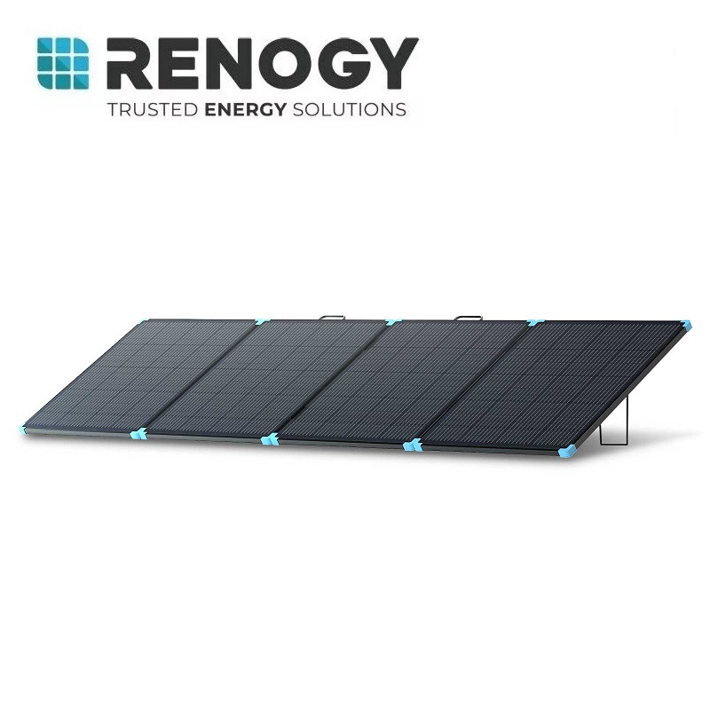 Renogy 400W Lightweight Portable Solar Suitcase Foldable Solar Panel Outdoor