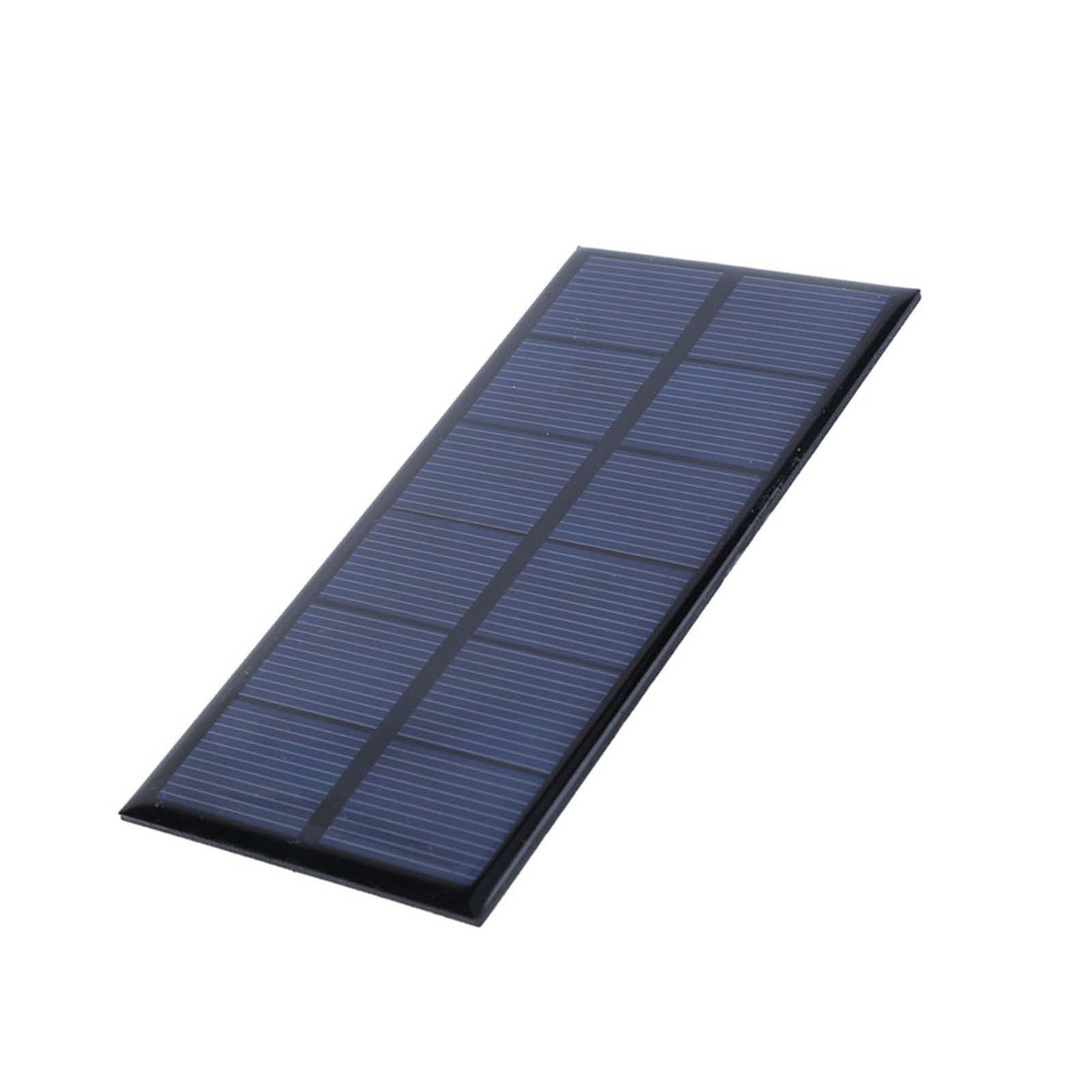 1W 3V Crystalline Silicon Solar Cell Panel Outdoor For DIY Power Charger Supply❀