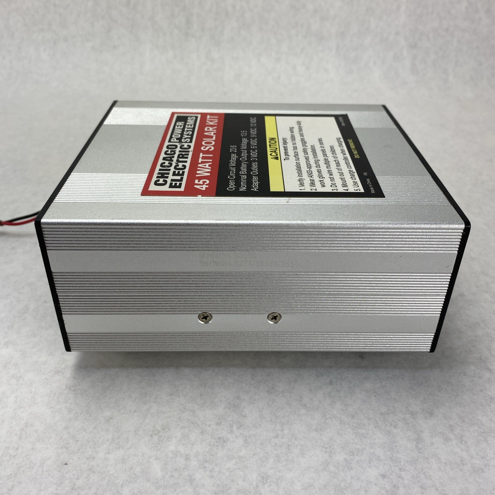 Chicago Electric Power Systems 45W Solar Kit 90599