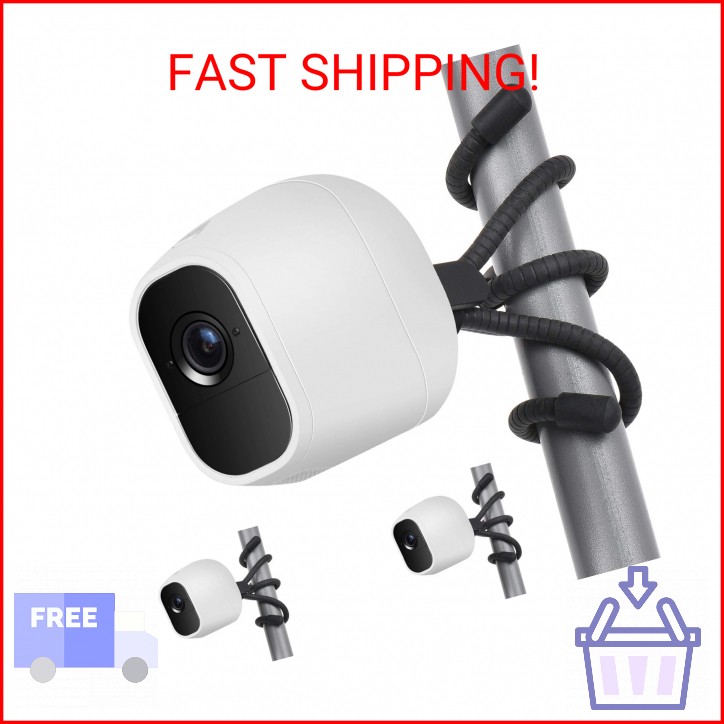 Uogw 2 Pack Flexible Tripod Compatible with Arlo Pro 4/Pro 2/Pro,Arlo Ultra,Arlo