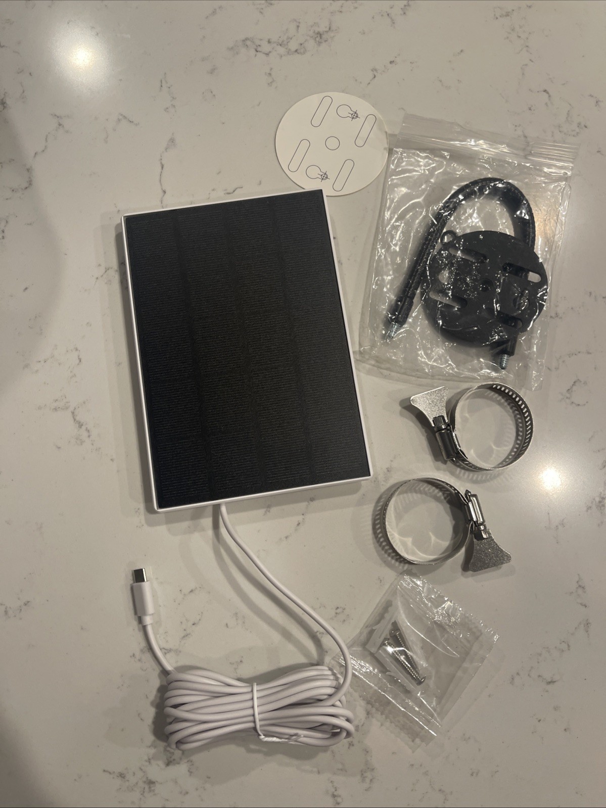 BIRDIFY Solar Panel for Bird Feeder Camera only, Type-C Charger, IP65 Waterproof