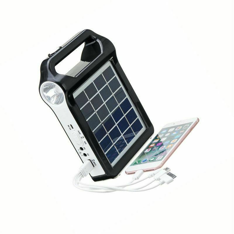 Portable Power Station Solar Generator Panel Power Bank Outlet Camping Emergency