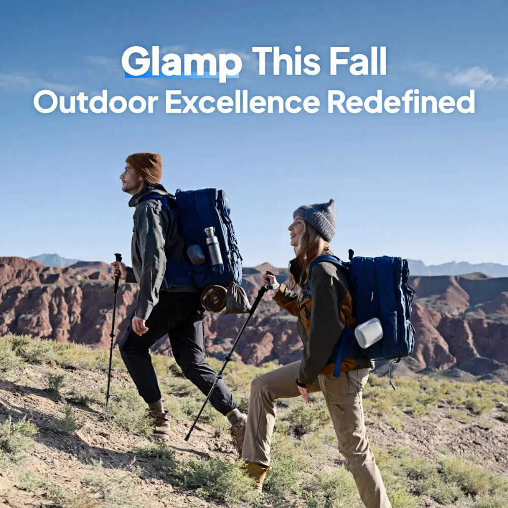 BLUETTI 300W 268.8Wh Handsfree 1 Portable Power Station+Backpack 42L for hiking