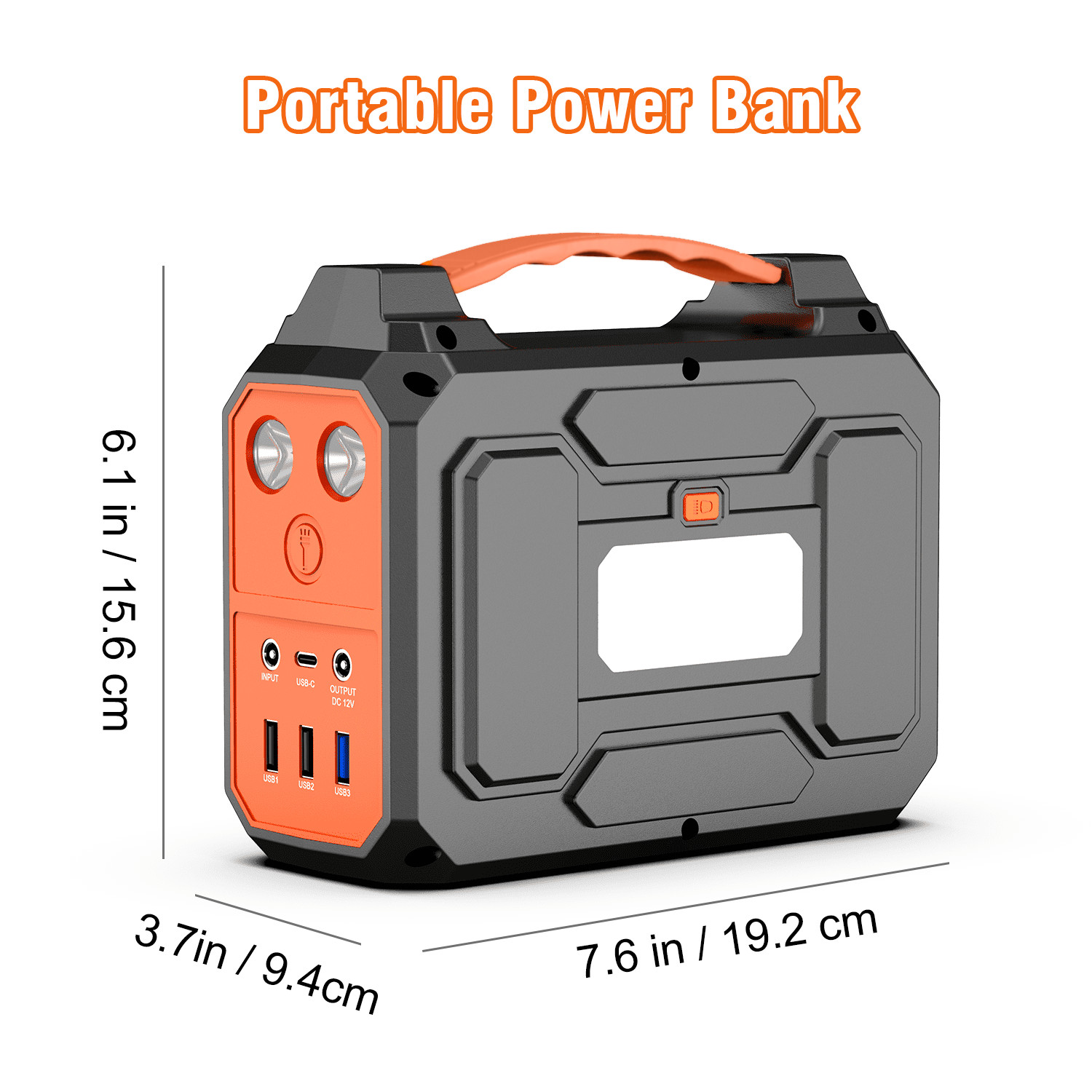 100W Solar Generator Portable Power Station Battery Charger with 40W Solar Panel