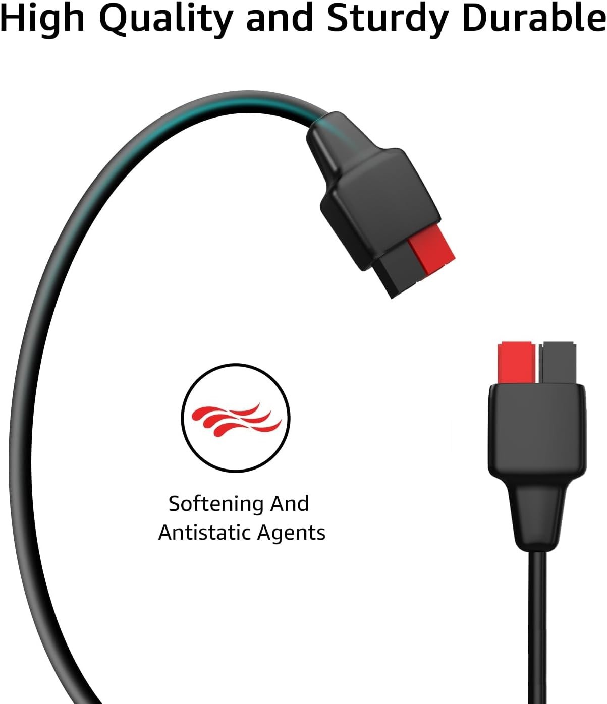Durable 1.5M Solar Charging Extension Cable with Anderson Connector Technology