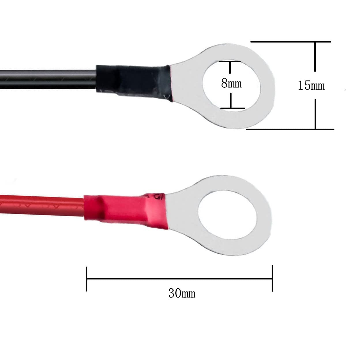 XT60i to O Ring Terminal Cable More Than 8A 12AWG Extension Cable XT60i Female