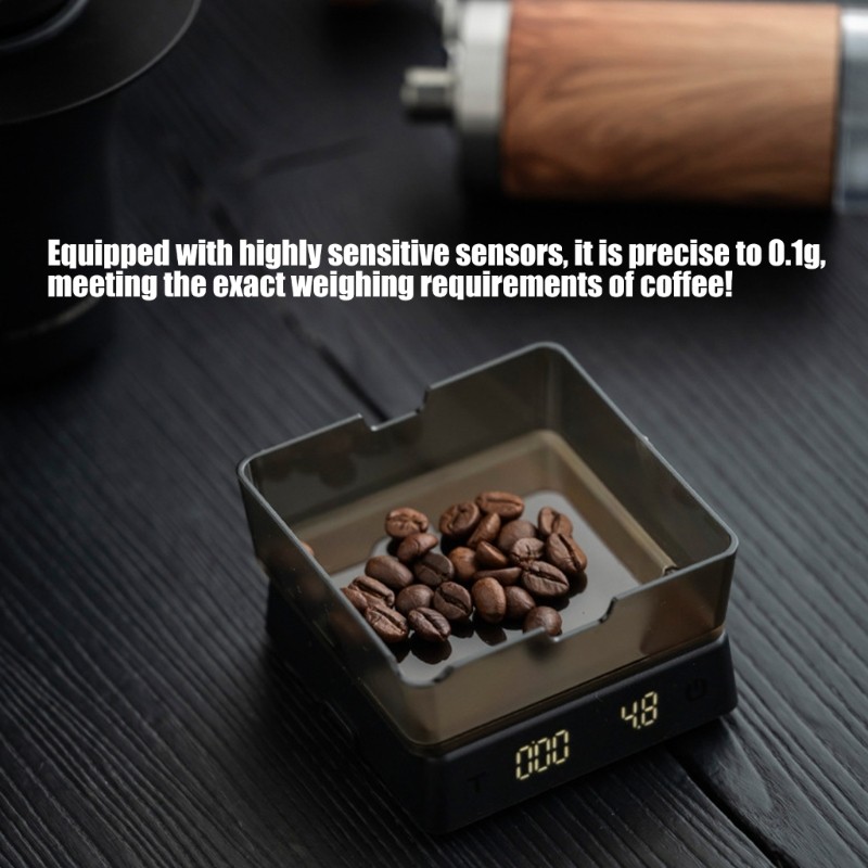 Strong PC Reinforced Glass Digital Scale for Strong Kitchen and Coffee Use