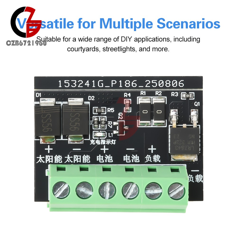 DC 6-45V Solar Controller Street Light Control Board LED Auto Solar Light Driver