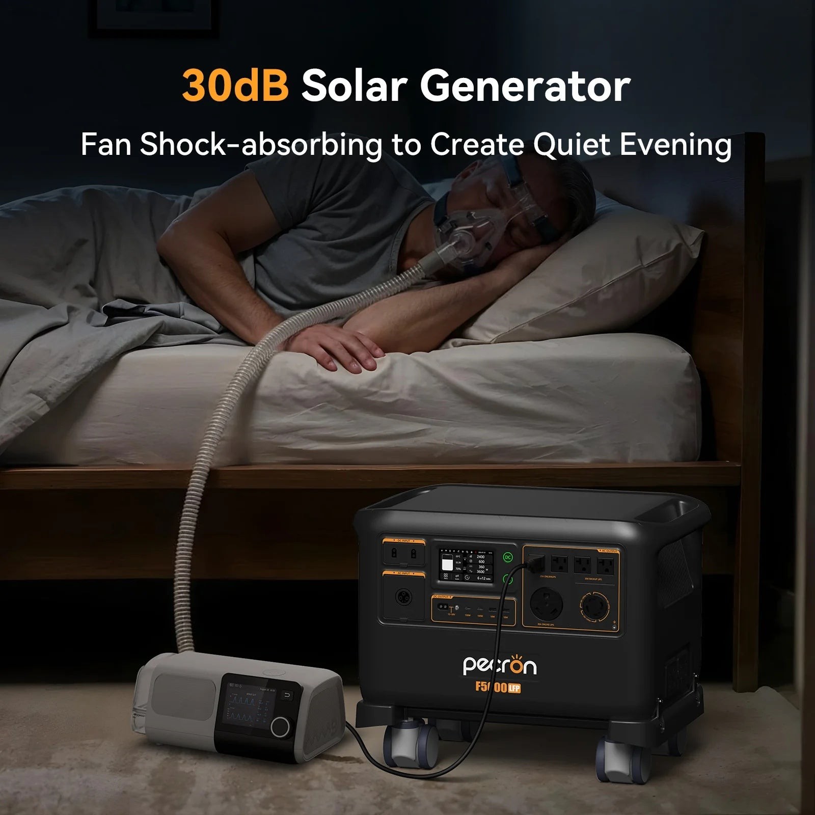 5120Wh LiFePO4 Portable Power Station 5000W Pure Sine Wave Expandable Battery