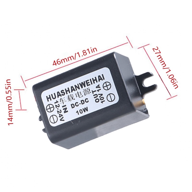 12V 24V to 1/2/7/8/10V 1A Buckk Converters StepDown Model Powers Adapters