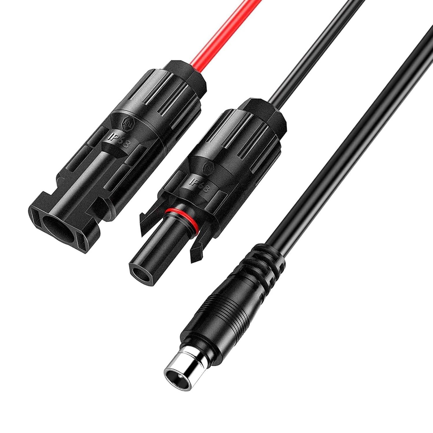 Jackery Solar Connector to DC8020 Extension Cable for Solarpanel Charging, Compa