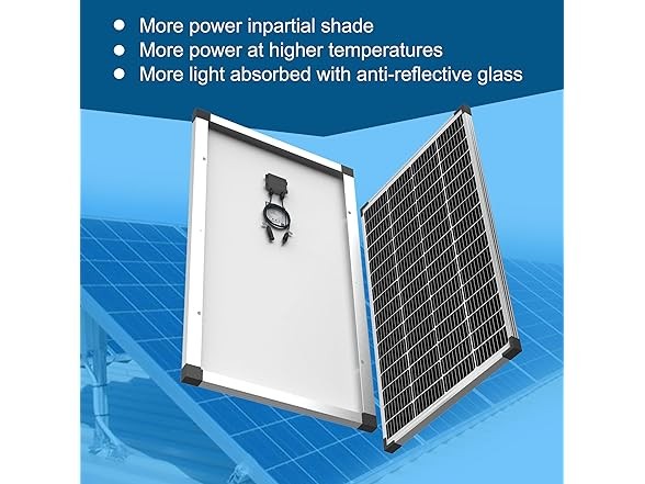 ACOPOWER HY175-12M ACOPOWERl 175Watt 12 Volt Solar Panel