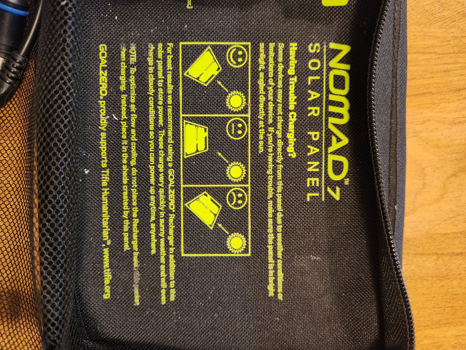 Goal Zero Sherpa 50 Portable Power Pack W/ Nomad 7 Portable Solar Panel