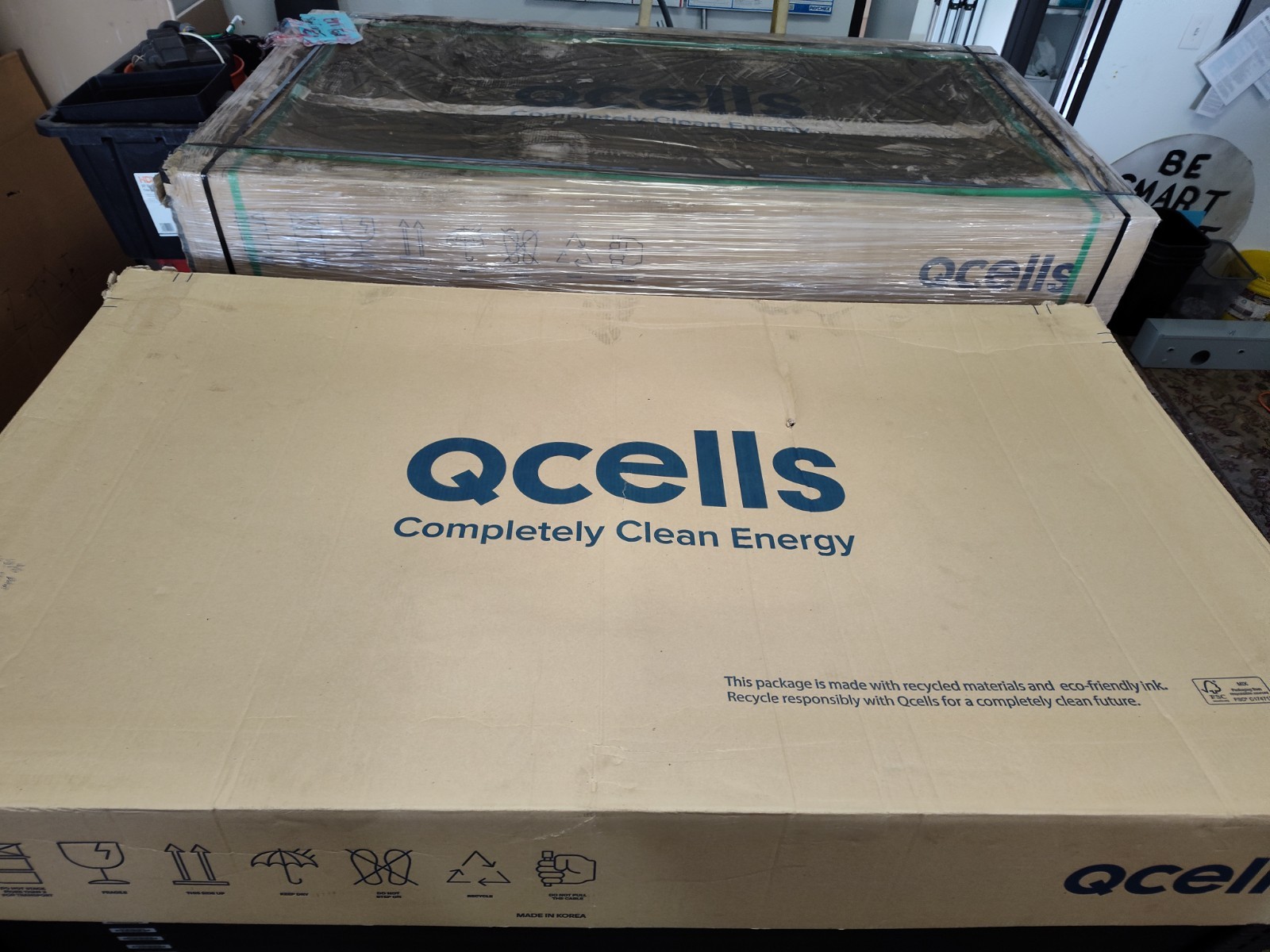 NEW Bi-Facial 400 watt Hanwha QCELLS Q.Peak Duo BLK ML-G10+/t 400, 41.1″ x 74″
