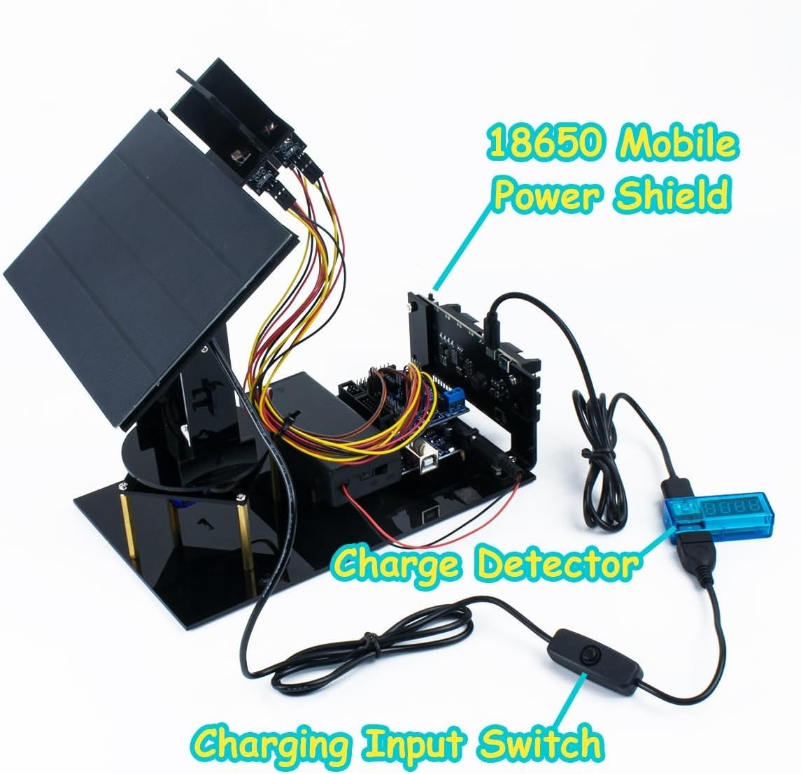 DIY Solar Tracking Project Kit – Teach Kids Coding and Light Energy Principles