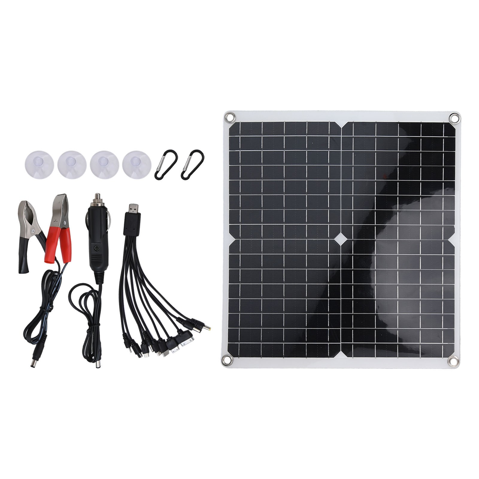 Get Endless Green Power with the 50W Solar Panel Kit for Motorhomes and Camping