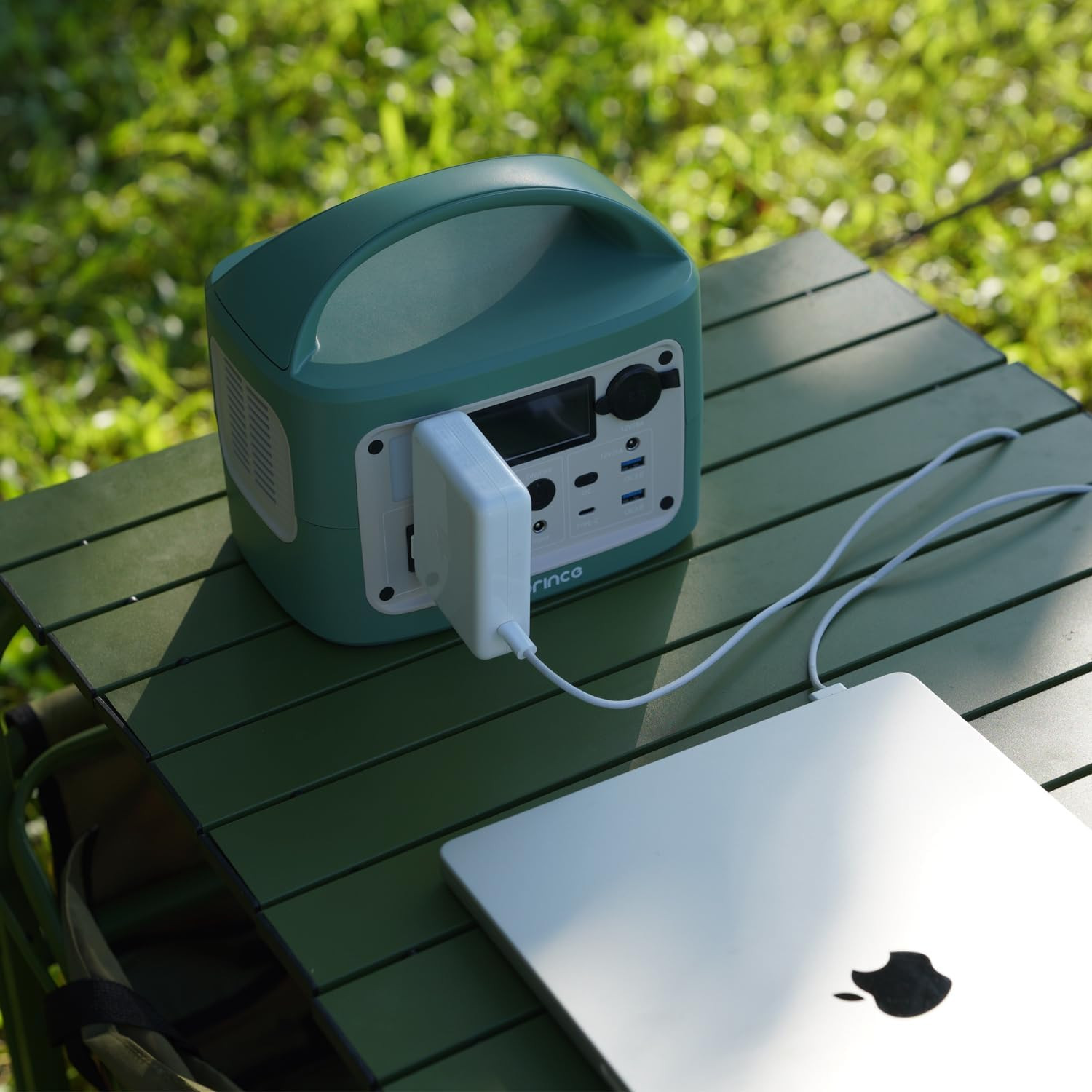 Portable Power Station, 300Wh Backup Lithium Battery,110V/300W Pure Sine Wave AC
