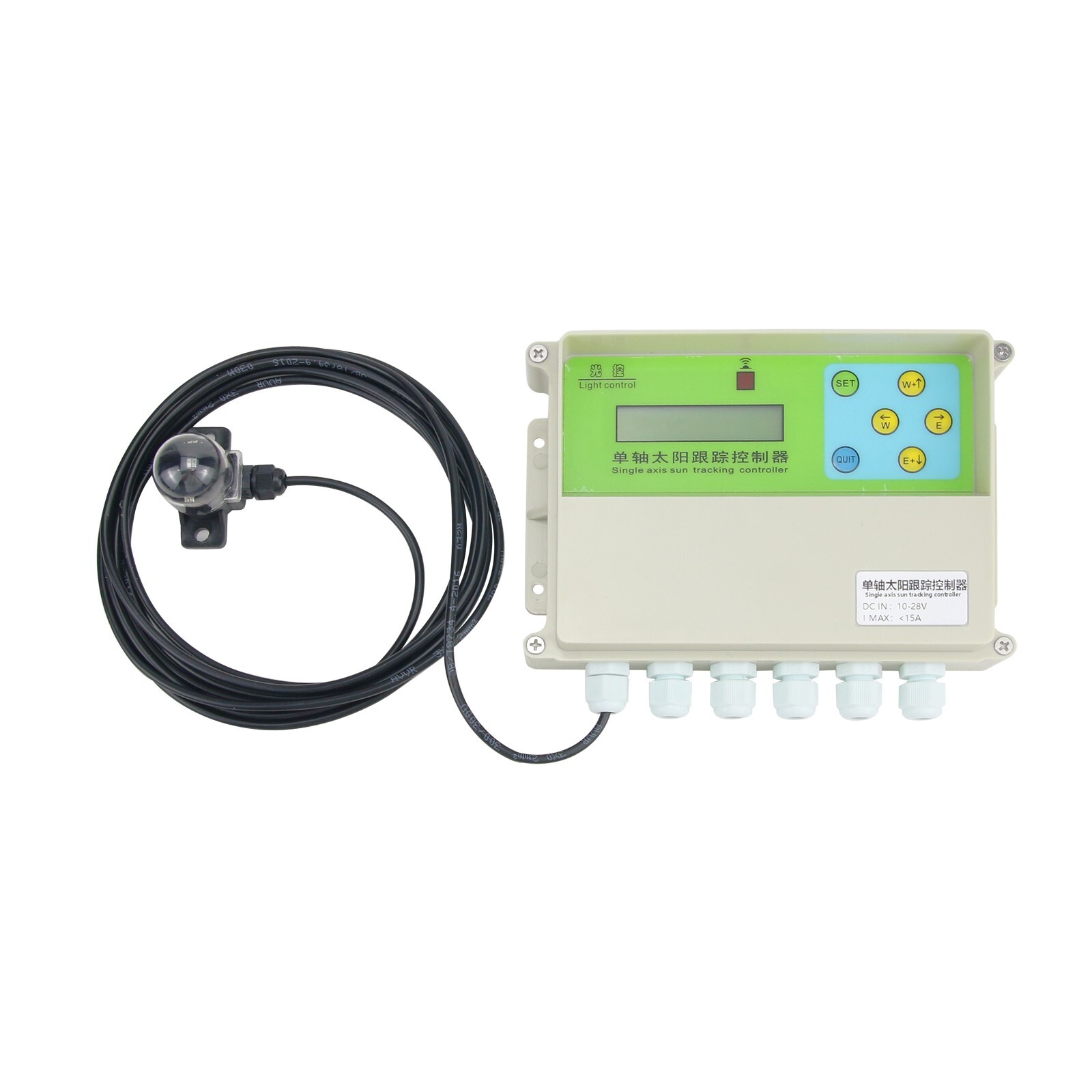 XMYC-1 Single Axis Solar Tracker Controller 12-24V Solar Panel Tracker Kit