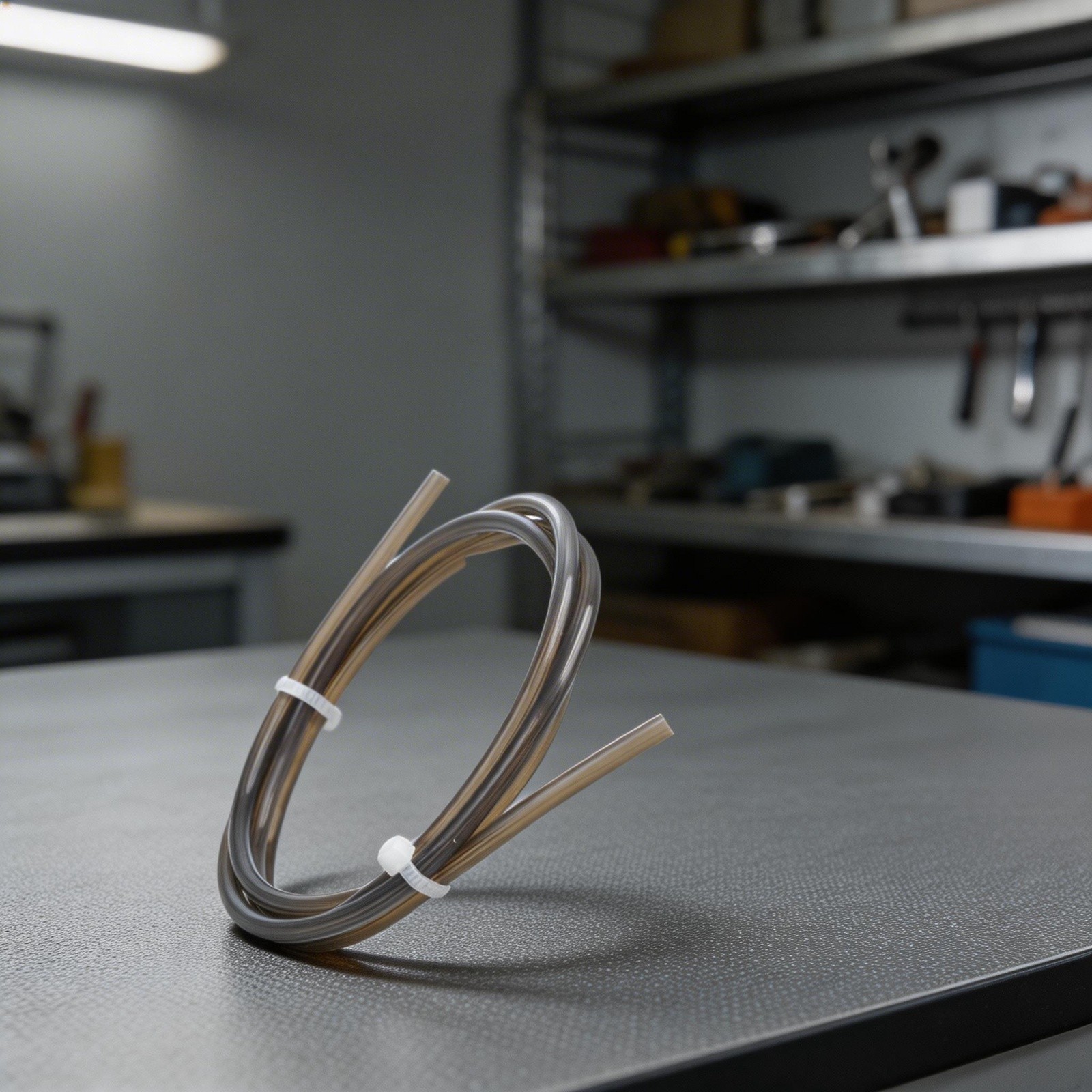 Non Flammable PTFE Tube 1.75mm for Safe For 3D Printer High Temp Operation