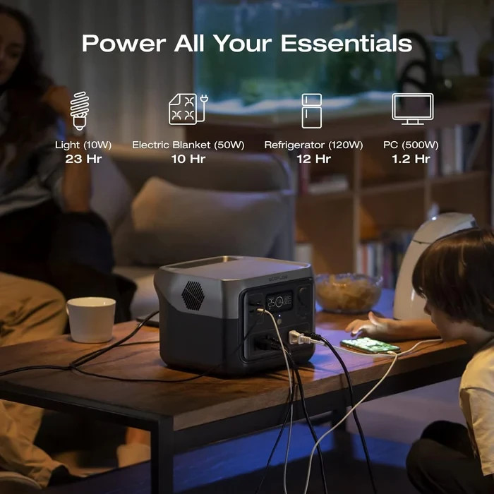 EcoFlow RIVER 2 Pro 768Wh Portable Power with 160W Solar Panel