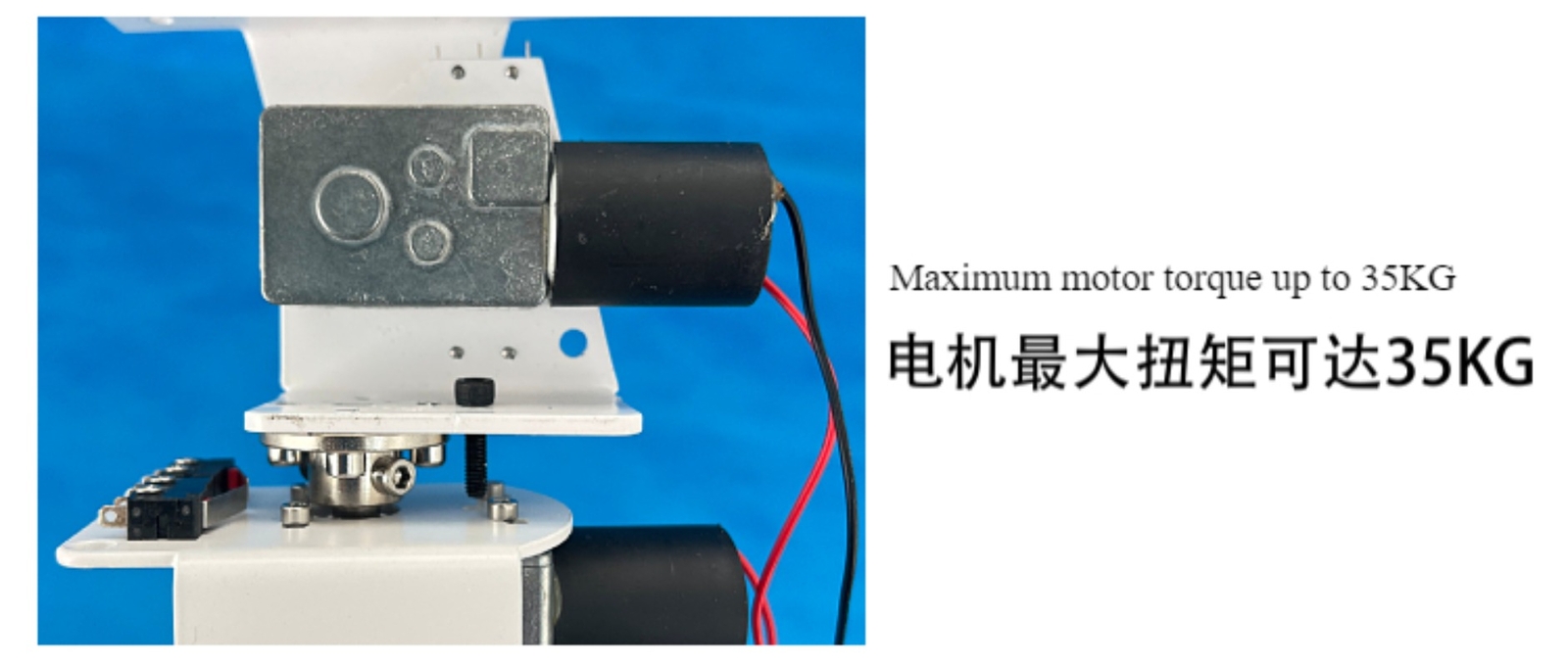 DIY DC Dual Axis Pan Tilt Solar Tracking and Monitoring Robot Heavy Load