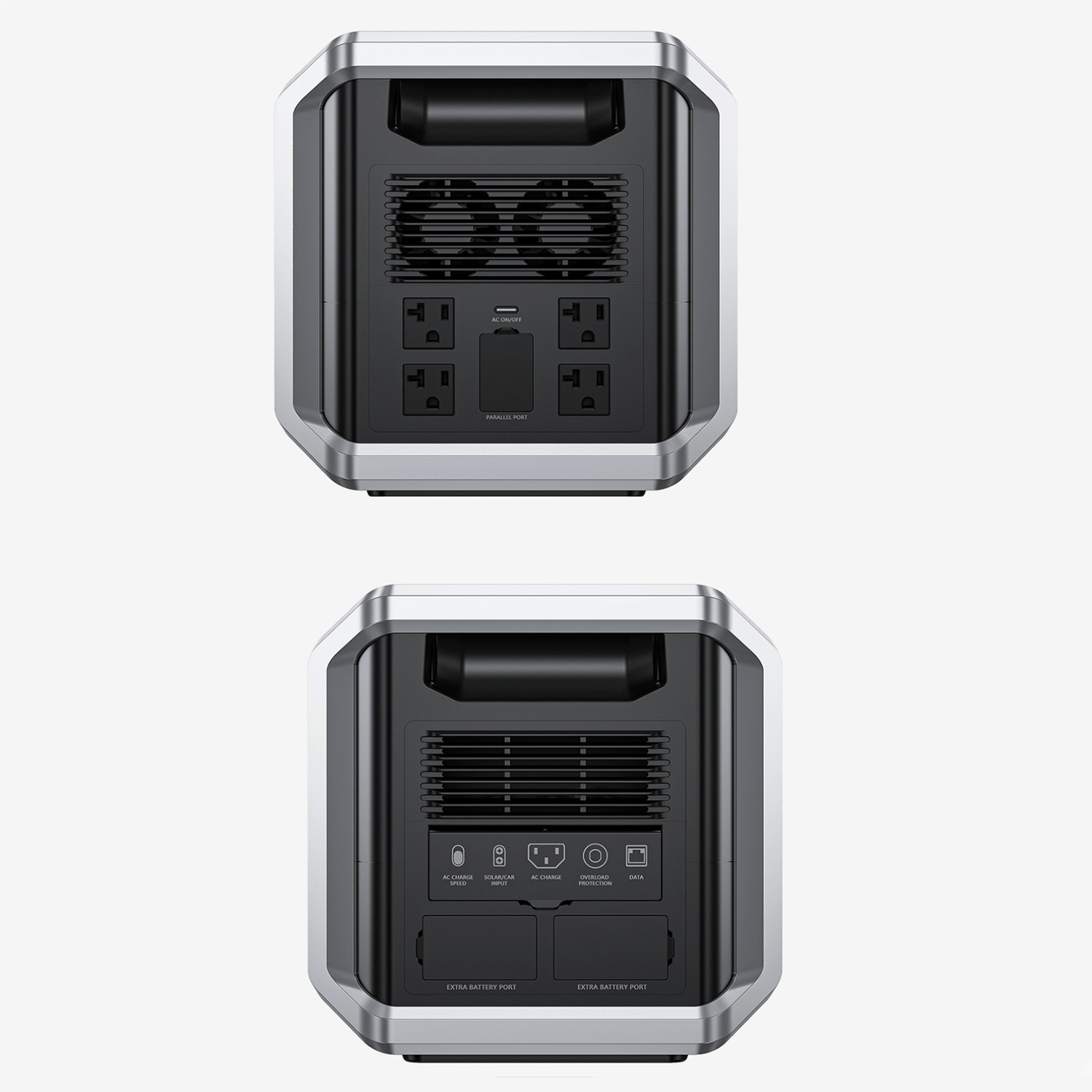 Dabbsson 2048Wh 3600W Portable Power Station w/ Parallel Connector for Home Rvs